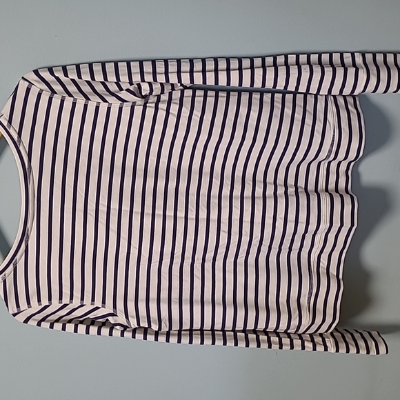 Stella & Dot Striped Top. Size Lg. - Picture 4 of 5